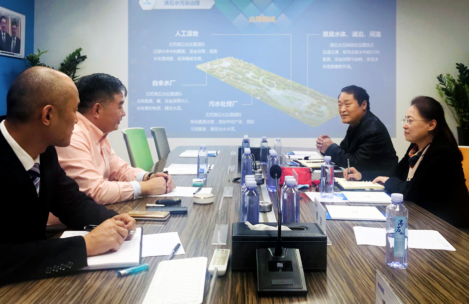 中國水利企業協會水環境分會張廣華秘書長、閆云峰副秘書長蒞臨國投盛世考察交流-國投盛世